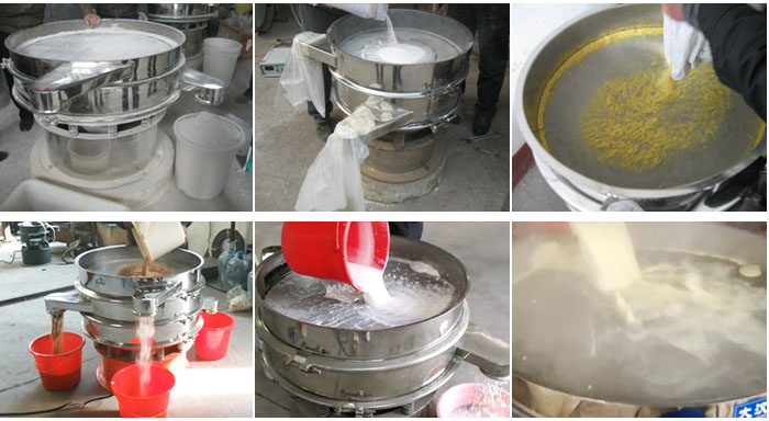 豆?jié){振動(dòng)篩可適用于化工行業(yè)、食品行業(yè)、冶金礦業(yè)、公害處理等行業(yè)