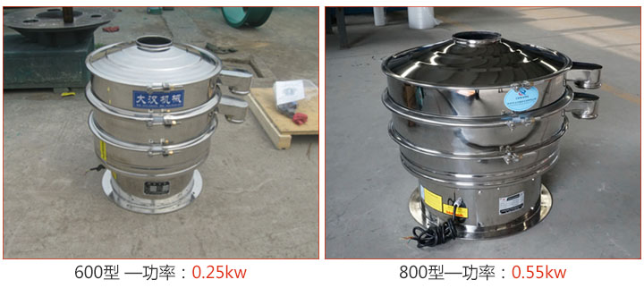 食品振動篩同種材質(zhì)有不同大小的型號，而型號的不同就會影響價格。