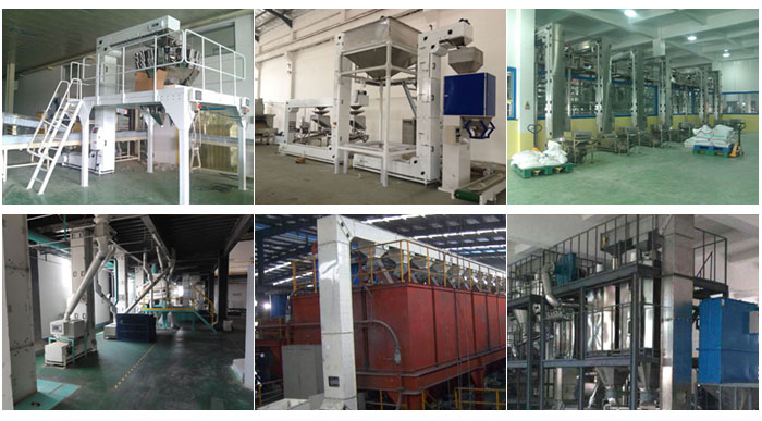 z型斗式提升機(jī)食品廠配合包裝機(jī)輸送，輸送小麥，碎礦石輸送等現(xiàn)場(chǎng)案例展示。