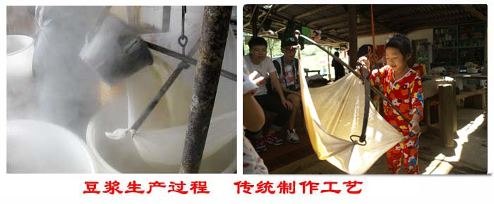 豆?jié){的傳統(tǒng)過濾篩分方式。