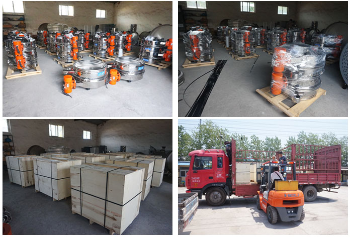 洗衣粉直排篩產(chǎn)品包裝-裝箱，裝車發(fā)貨現(xiàn)場展示