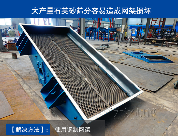 石英砂礦用振動(dòng)篩