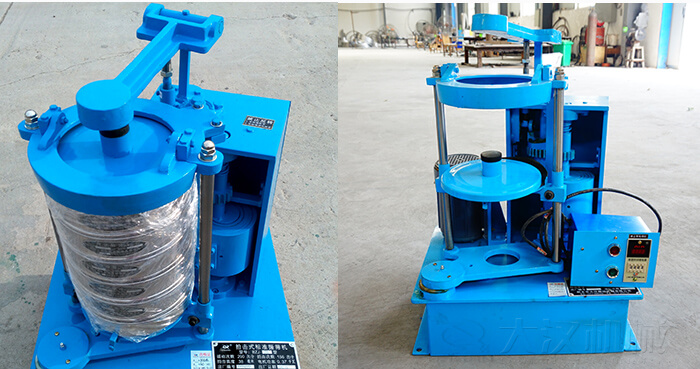 拍擊式標(biāo)準(zhǔn)篩有兩種不同的形式，一是拍擊式。