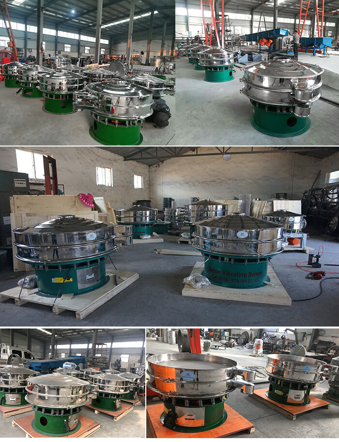 展示廳展示旋振篩，批量展示不銹鋼振動篩，包裝氣體保護振動篩，批量展示碳鋼旋振篩
